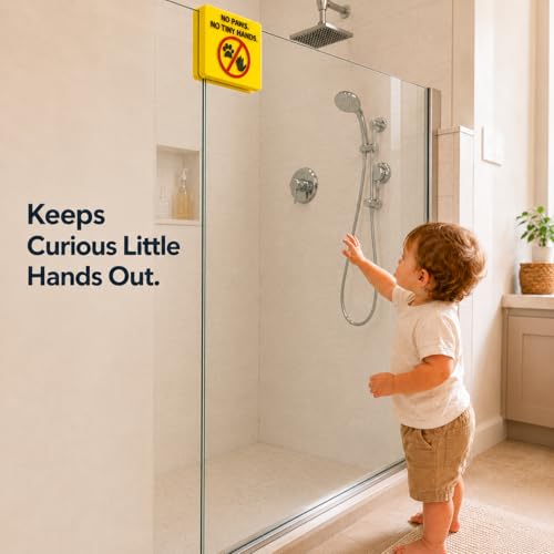 Frameless Glass Shower Door Lock view 5