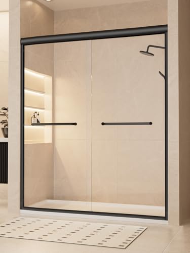Glass Shower Door 56-60" W