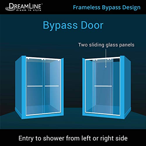 DreamLine Encore 56-60 in. W view 5