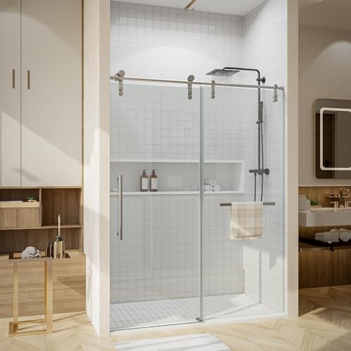 Kullavik Frameless Shower Door 56-60"