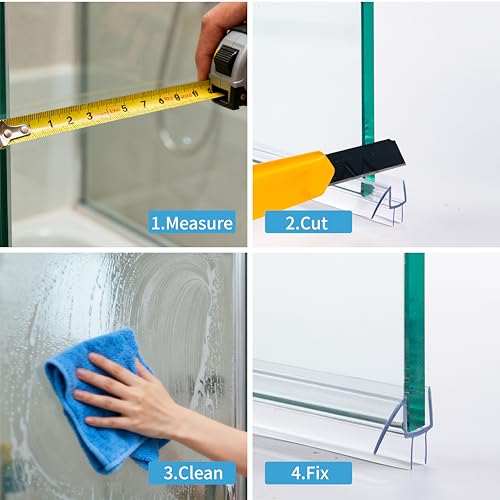 GENNHOPO 2-Pack ShowerDoor Bottom Seal view 5