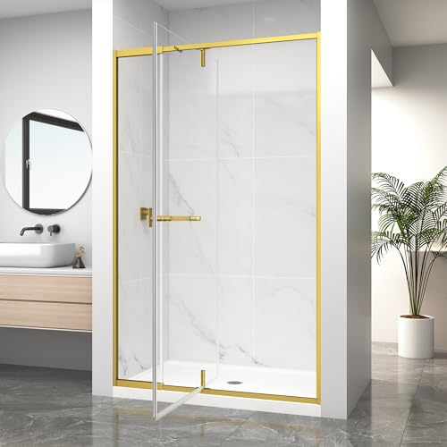 KPUY Semi-Frameless Pivot Shower Door