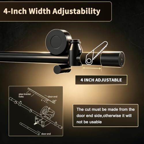 Botwinkle Shower Door 56-60" W view 3