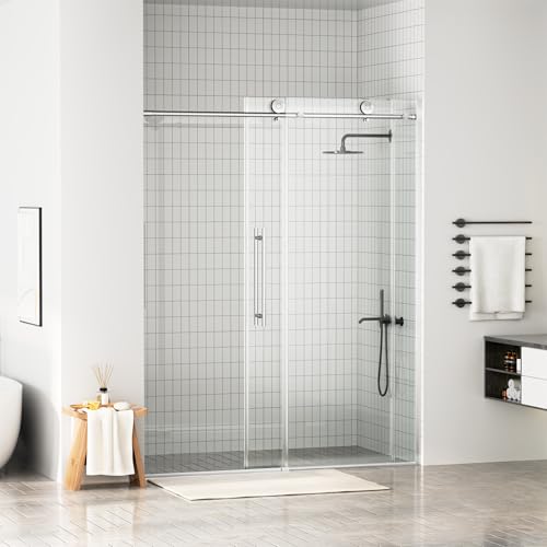 WinZo Frameless Sliding Glass Shower view 2
