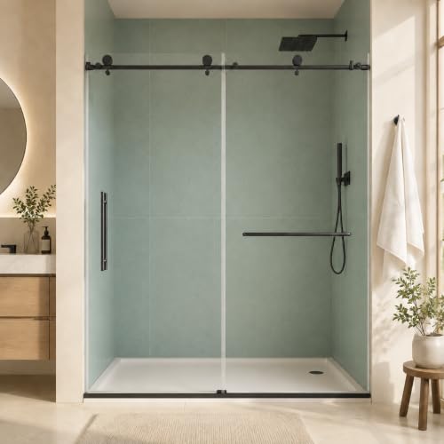 Frameless Sliding Glass Shower Door