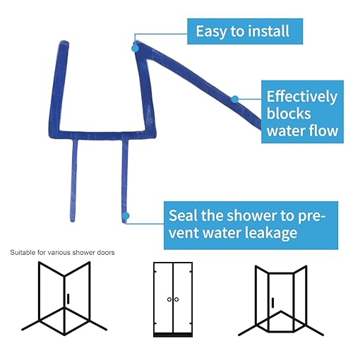 GENNHOPO 2-Pack ShowerDoor Bottom Seal view 3