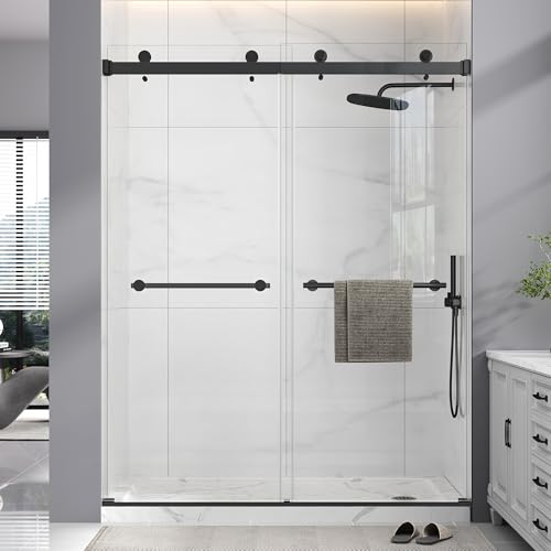 Frameless Double Sliding Shower Door