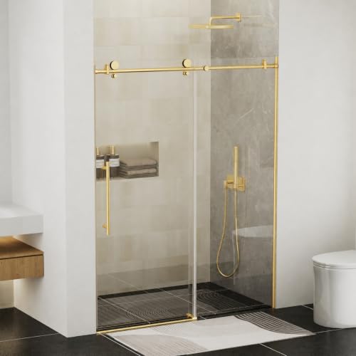 Findepot Frameless Sliding Shower Door