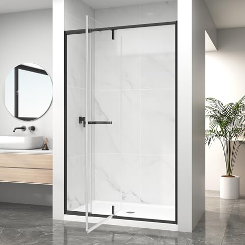 KPUY Semi-Frameless Pivot Shower Door