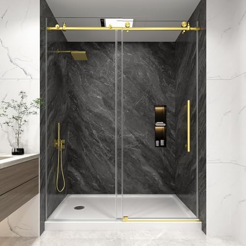 KPUY Frameless Sliding Shower Door