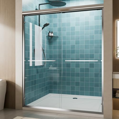 Double Sliding Glass Shower Door