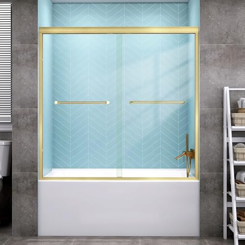 GETPRO Shower Door Double Sliding