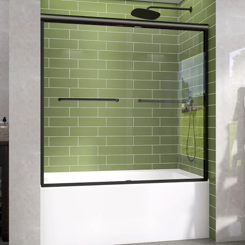 GETPRO Tub Shower Door Sliding