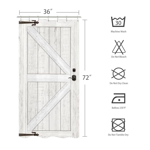 Miyotaa Stall Barn Door Shower view 3