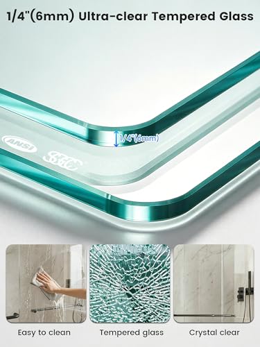 Shower Door 56-60" W x view 5