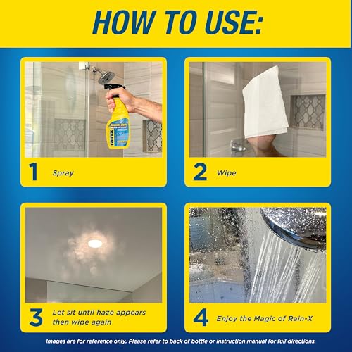 Rain-X 630542 Shower Door Water view 4
