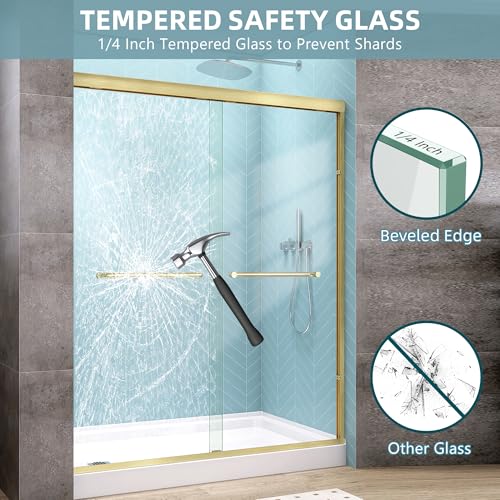 GETPRO Shower Door Double Sliding view 3