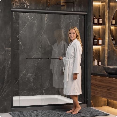 Shower Door Semi-Frameless & Double