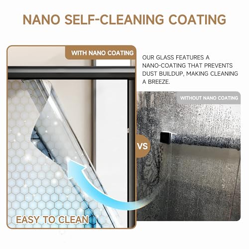 Double Sliding Shower Door 56-60 view 4