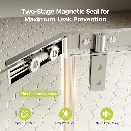 34 Neo-Angle Shower Door 34" view 4
