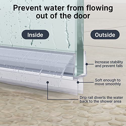 AmazerBath 3 PCS Shower Door view 5