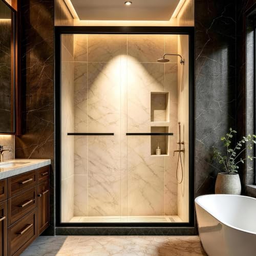 Botwinkle 44-48"x72" Semi-Frameless Double Sliding