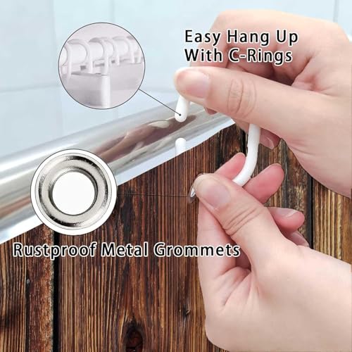 Ydbkt Stall Fabric Shower Curtain view 2