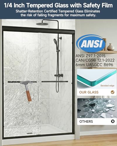 Sliding Shower Doors 44-48 in view 2