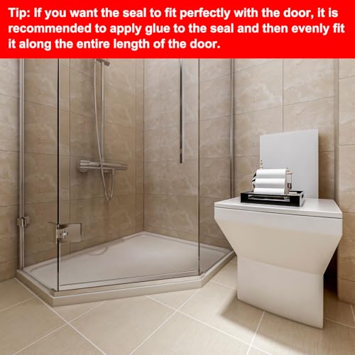 uxcell Shower Door Side Seal view 3