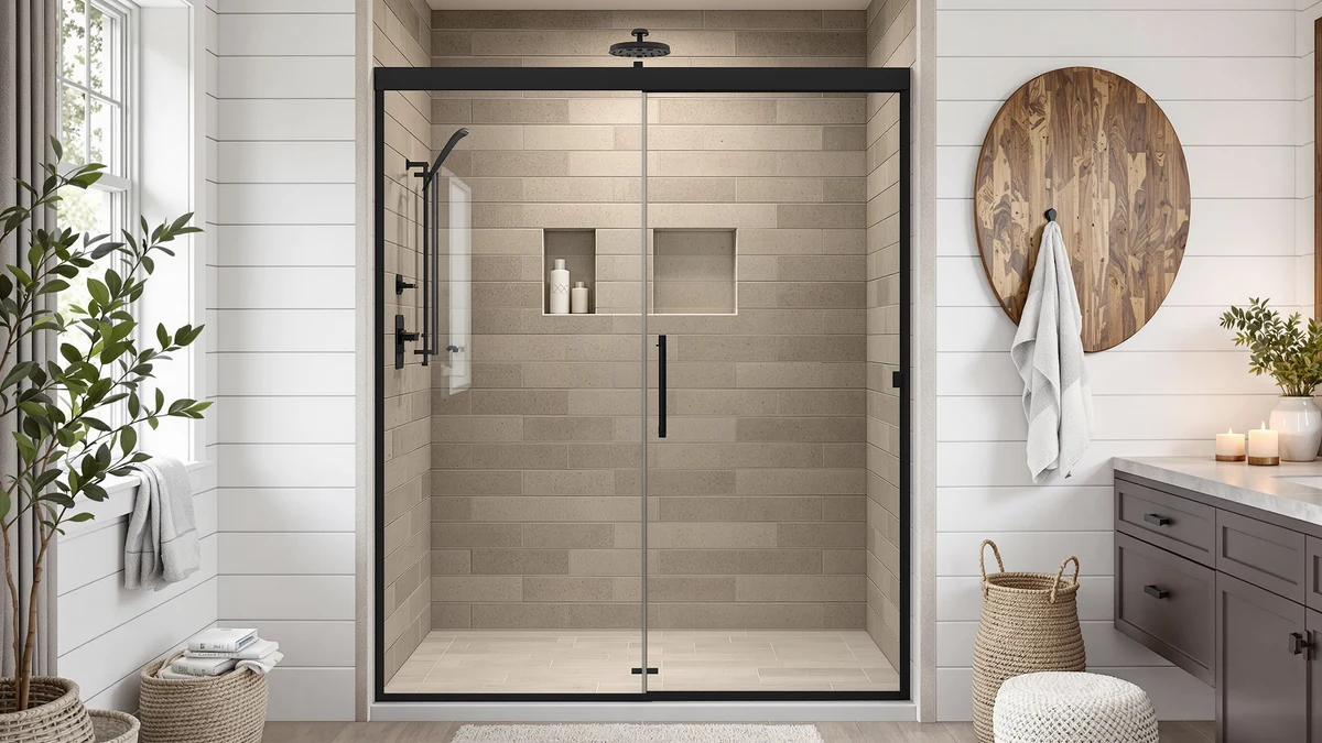 Double Sliding Shower Door Review comparison