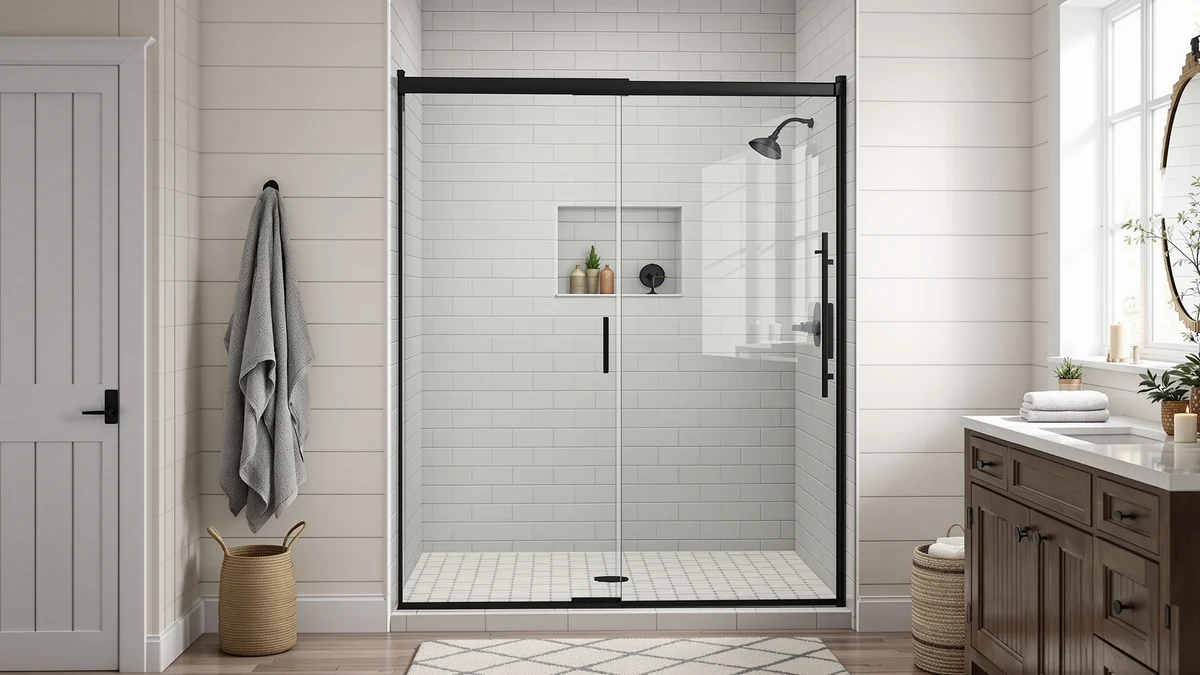 Frameless Shower Door 56 Review comparison