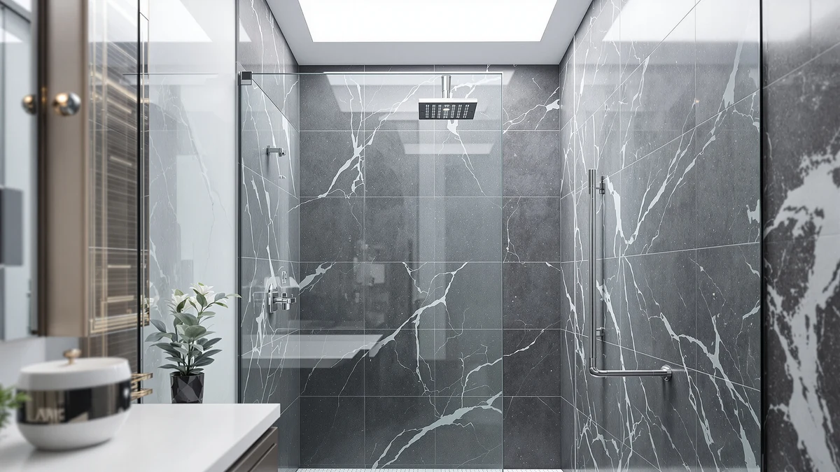 Shower Door Finish Guide Black Chrome Nickel comparison